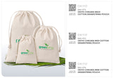 Okiyo Chikara Maxi Cotton Drawstring Pouch