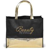 Burlesque Non-Woven Shopper GOLD
