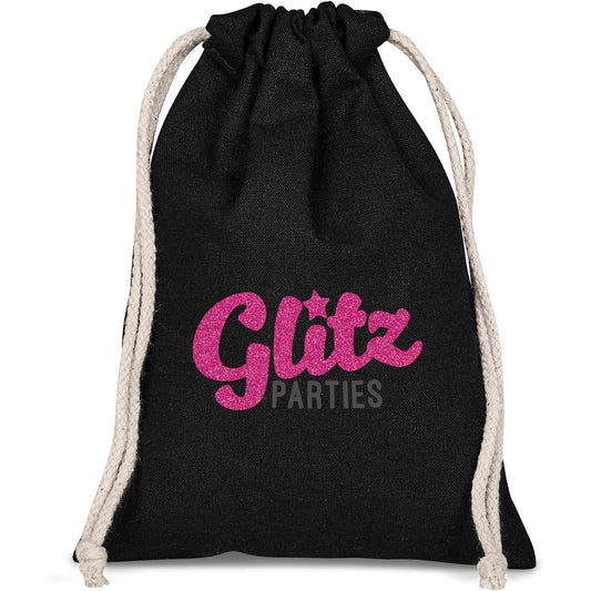 Altitude Allsorts Mini Cotton Drawstring Pouch Default Title BLACK