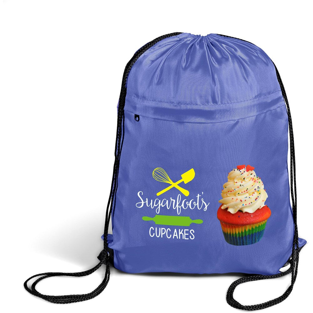 Northstar 210D Drawstring Bag BLUE