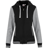 Ladies Princeton Hooded Sweater - Black BLACK