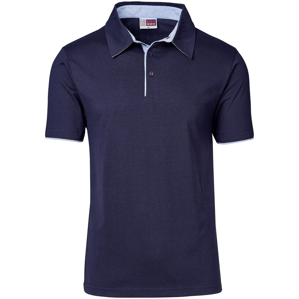 Mens Delta Golf Shirt NAVY