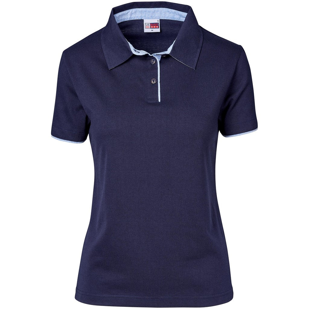 Ladies Delta Golf Shirt NAVY