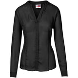 Ladies Long Sleeve Ava Blouse BLACK