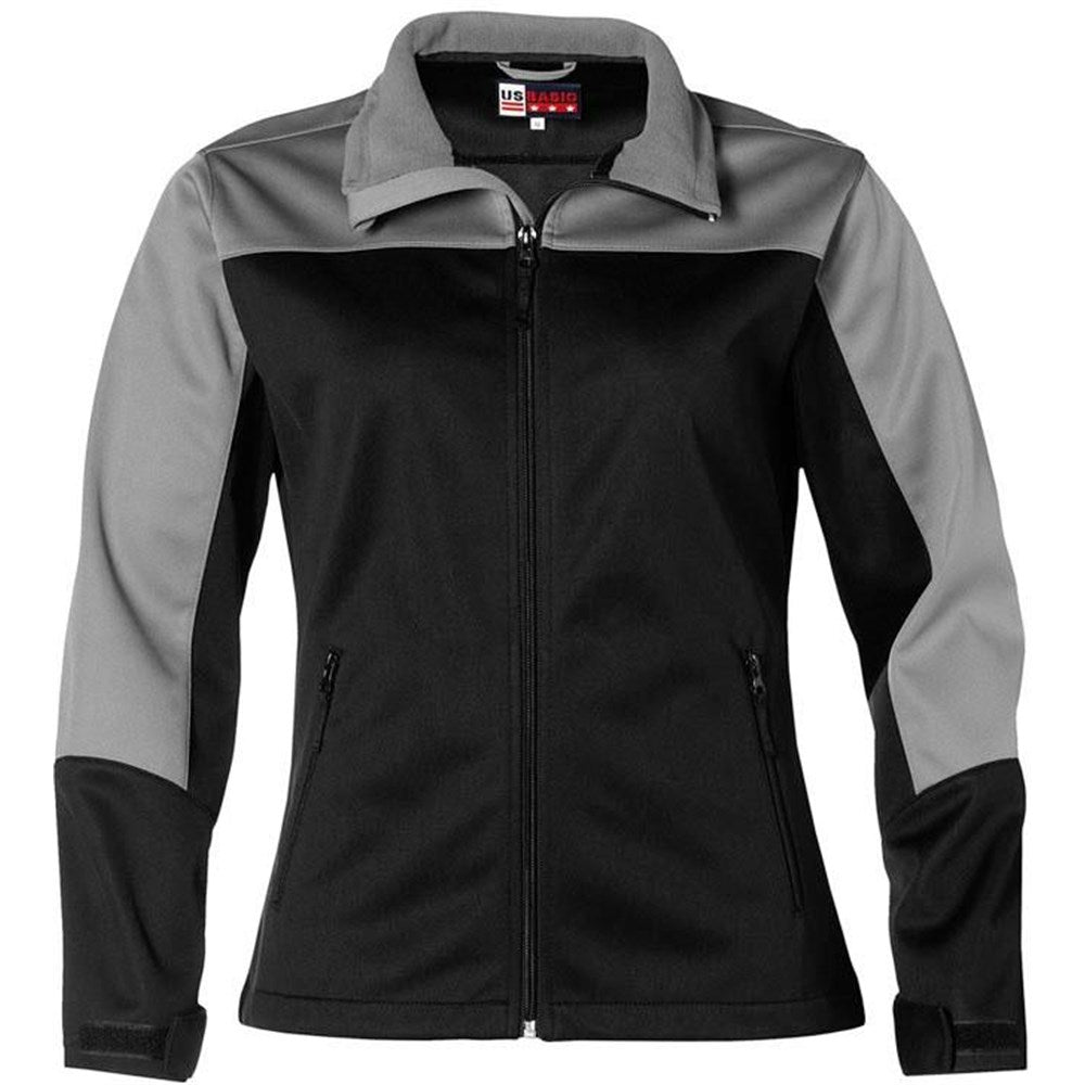 Ladies Attica Softshell Jacket - Black BLACK