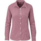 Ladies Long Sleeve Kenton Shirt - Red RED