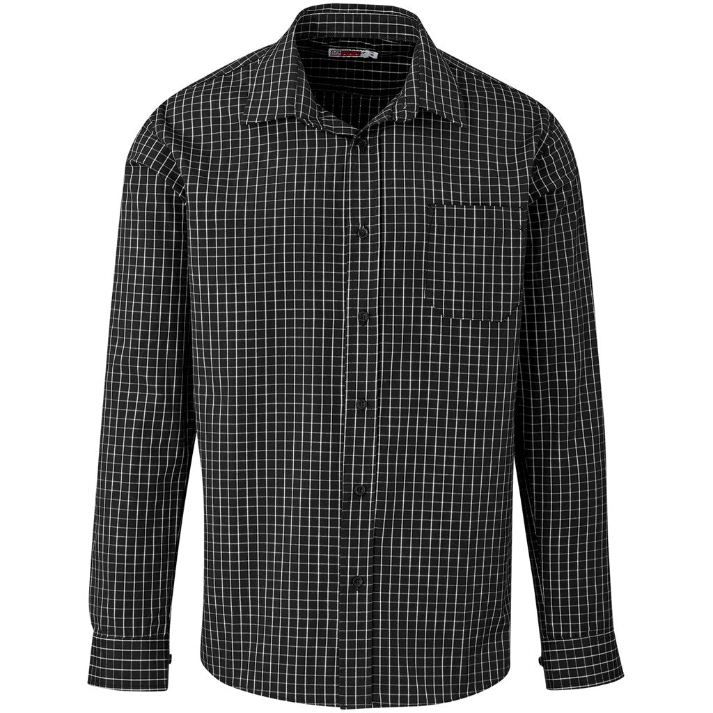 Men Long Sleeve Aston Shirt BLACK