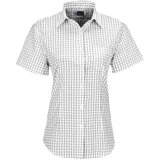 Ladies Short Sleeve Aston Shirt - White WHITE