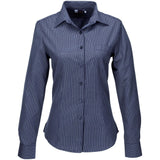 Ladies Long Sleeve Huntington Shirt - Navy NAVY