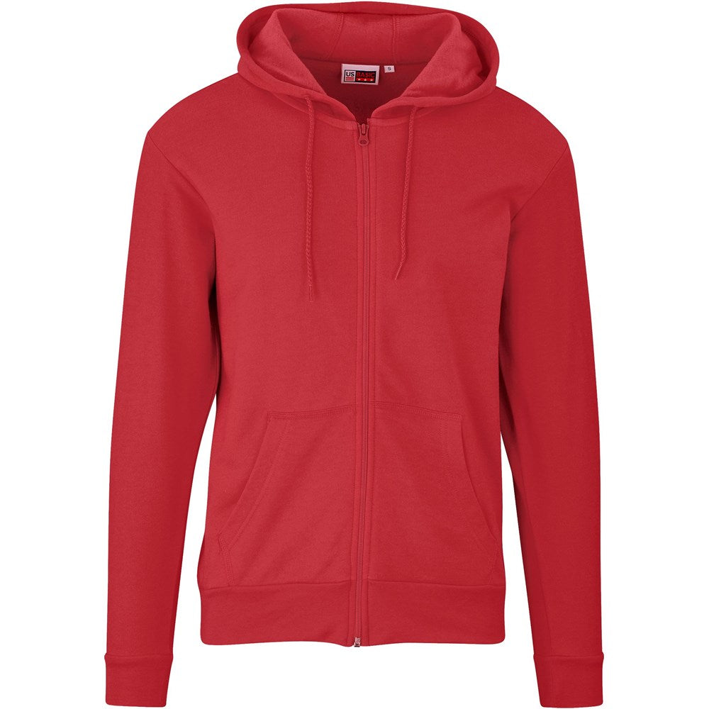 Mens Bravo Hooded Sweater RED