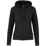 Ladies Bravo Hooded Sweater BLACK