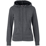 Ladies Bravo Hooded Sweater CHARCOAL