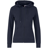 Ladies Bravo Hooded Sweater NAVY