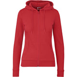 Ladies Bravo Hooded Sweater RED