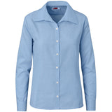 Ladies Long Sleeve Aspen Shirt BLUE