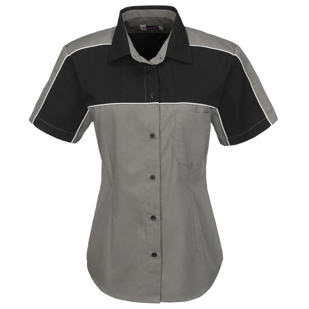 Ladies Daytona Pitt Shirt - Grey GREY