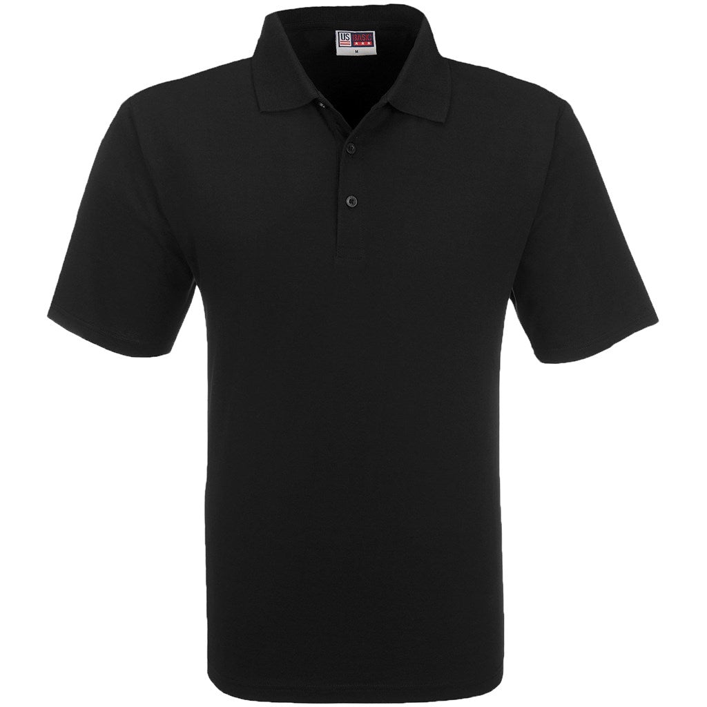 Mens Cardinal Golf Shirt BLACK