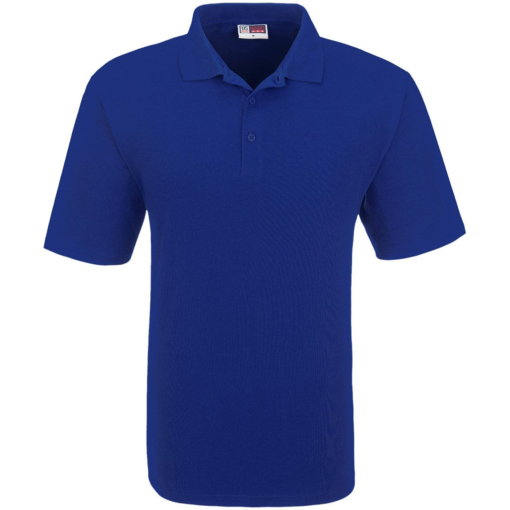 Mens Cardinal Golf Shirt ROYAL BLUE
