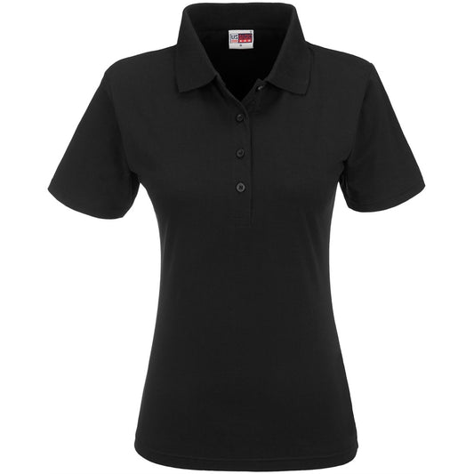 Ladies Cardinal Golf Shirt BLACK