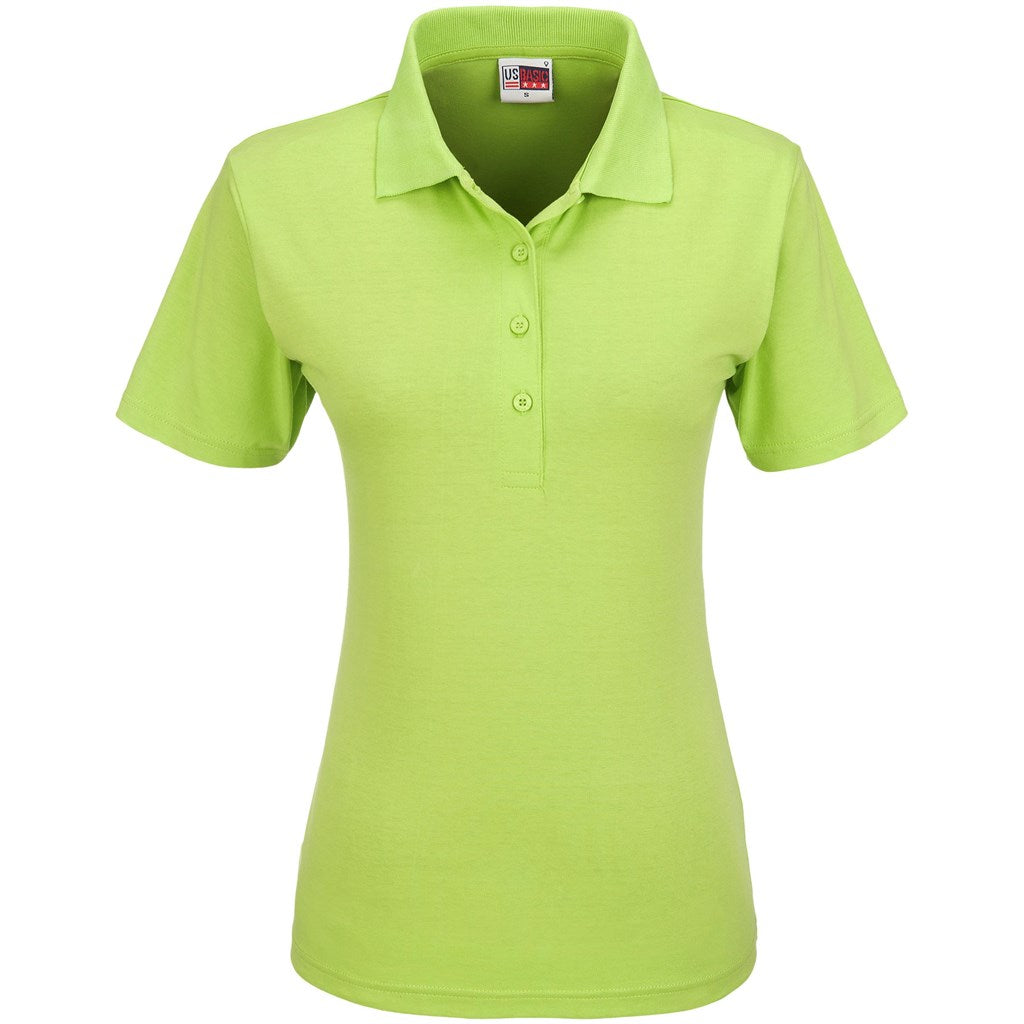 Ladies Cardinal Golf Shirt - Lime LIME