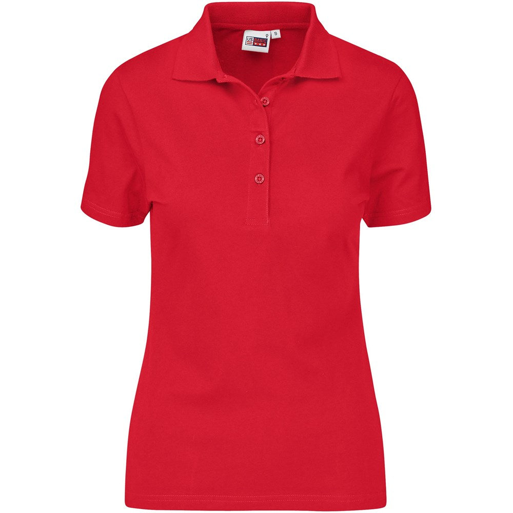 Ladies Cardinal Golf Shirt RED