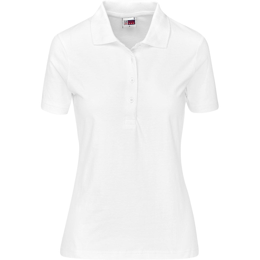 Ladies Cardinal Golf Shirt WHITE