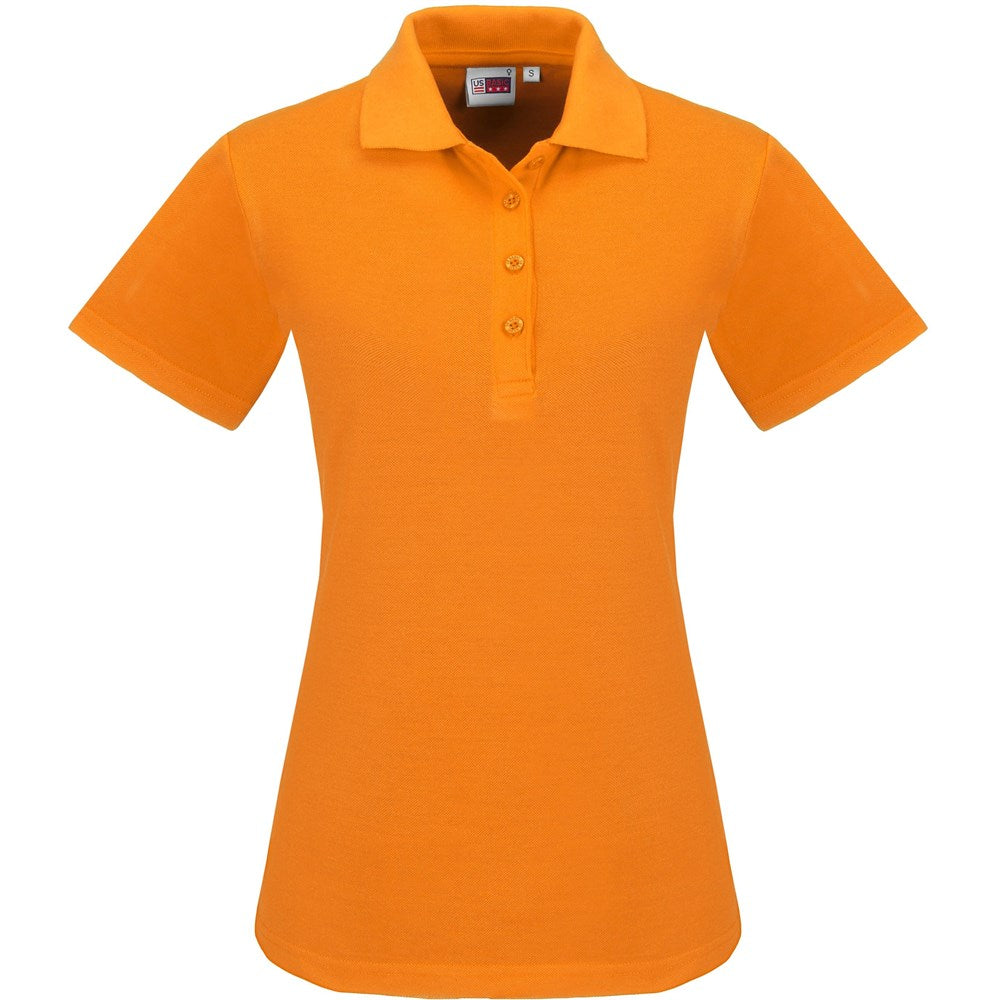 Ladies Elemental Golf Shirt - Orange ORANGE