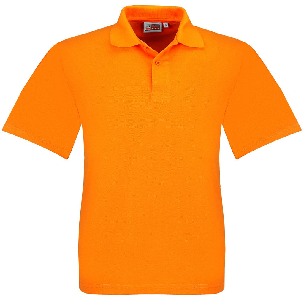 Kids Elemental Golf Shirt - Orange ORANGE