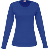 Ladies Long Sleeve Portland T-Shirt ROYAL BLUE