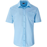 Mens Short Sleeve Kensington Shirt LIGHT BLUE