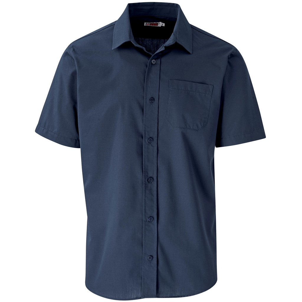 Mens Short Sleeve Kensington Shirt NAVY