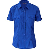Ladies Short Sleeve Kensington Shirt - Royal Blue ROYAL BLUE