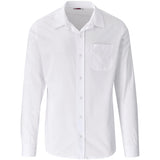Mens Long Sleeve Kensington Shirt WHITE