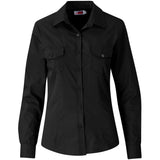 Ladies Long Sleeve Kensington Shirt BLACK