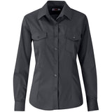 Ladies Long Sleeve Kensington Shirt GREY
