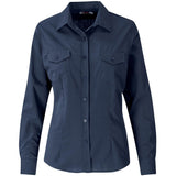 Ladies Long Sleeve Kensington Shirt NAVY