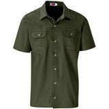 Mens Short Sleeve Wildstone Shirt MILITARY GREEN