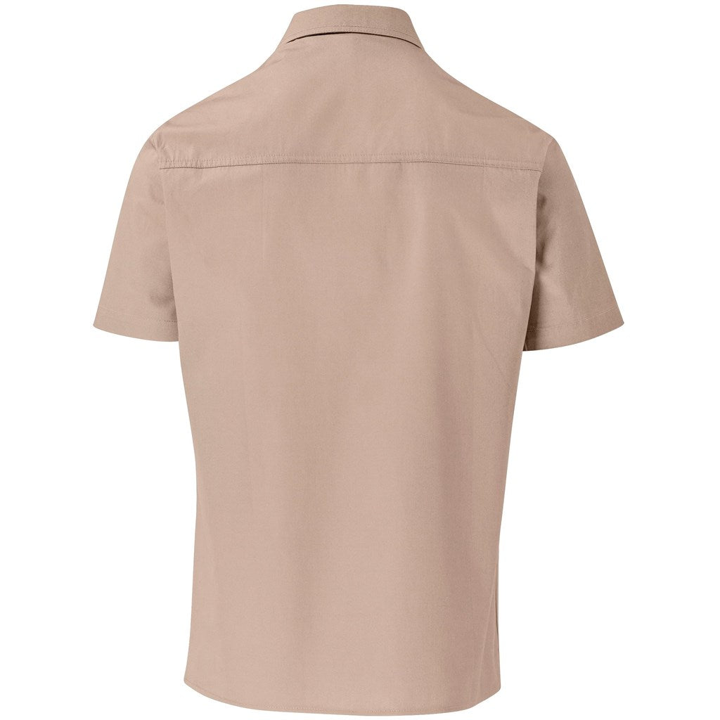 Mens Short Sleeve Wildstone Shirt STONE
