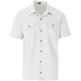 Mens Short Sleeve Wildstone Shirt WHITE