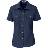 Ladies Short Sleeve Wildstone Shirt NAVY