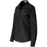 Ladies Long Sleeve Wildstone Shirt BLACK