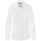 Ladies Long Sleeve Milano Shirt WHITE