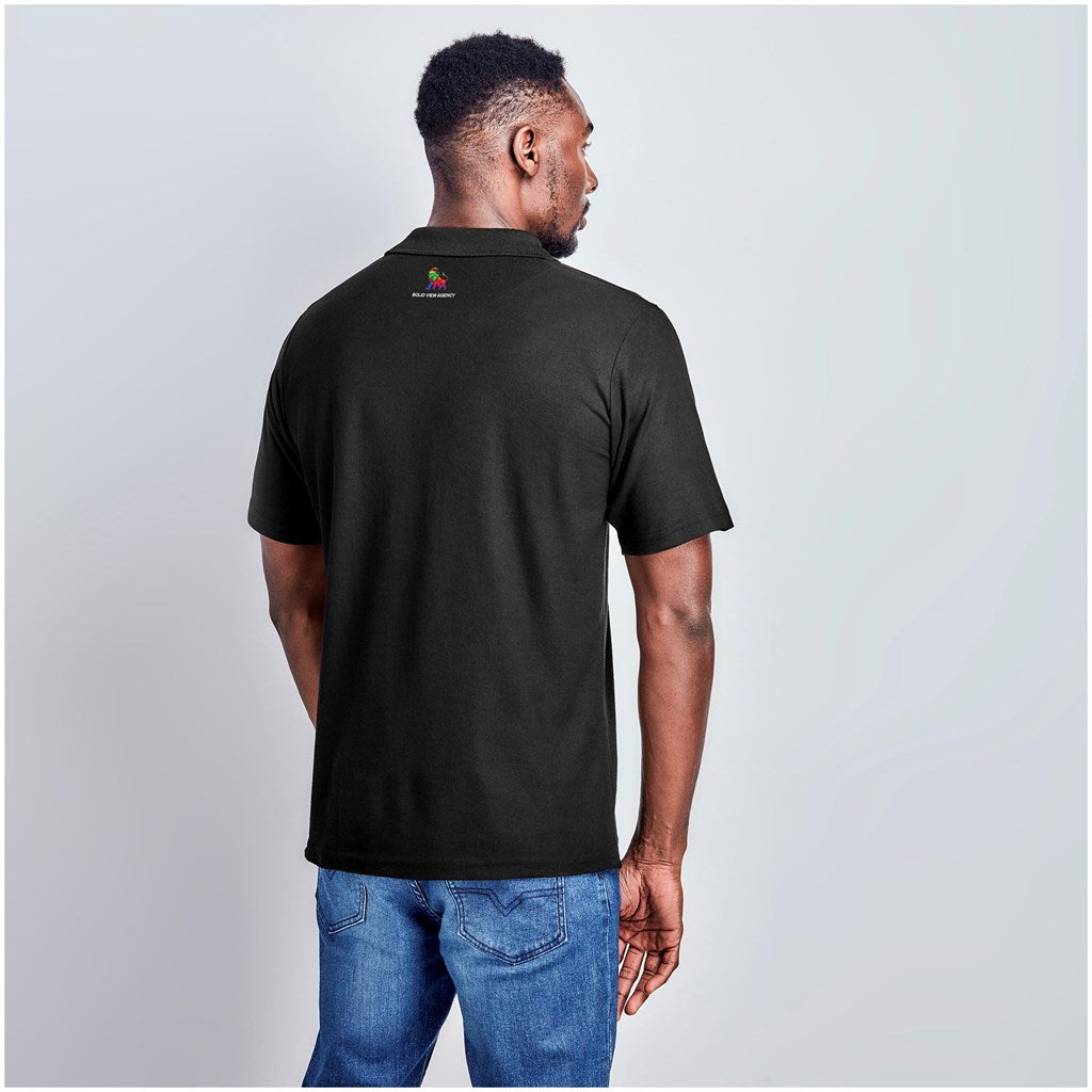 Mens Solo Golf Shirt - White
