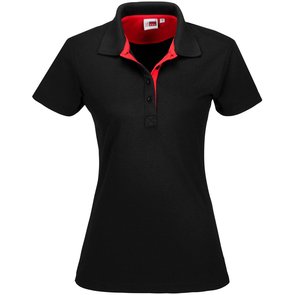 Ladies Solo Golf Shirt RED