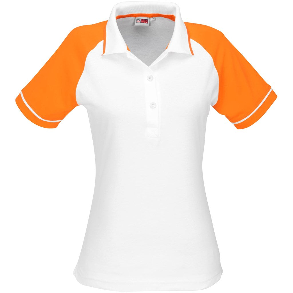 Ladies Sydney Golf Shirt - Orange ORANGE