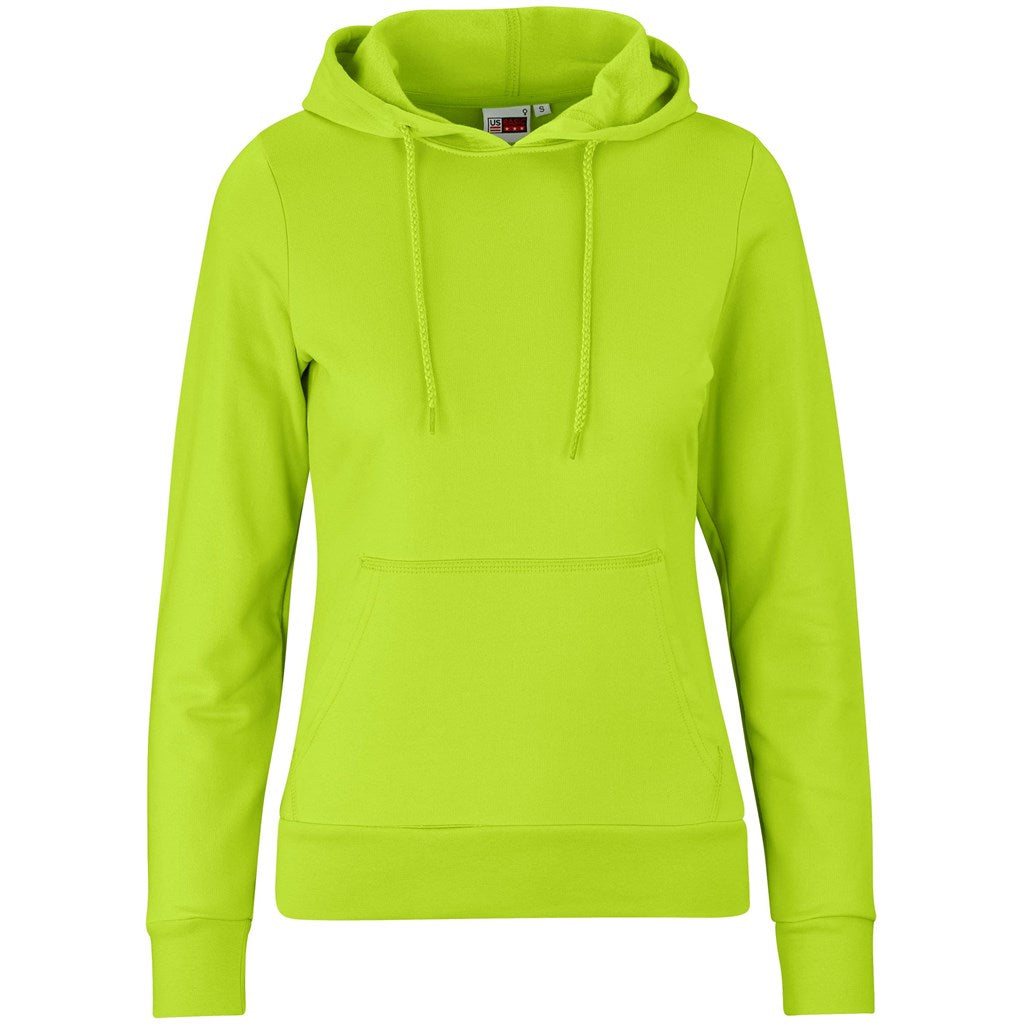 Ladies Omega Hooded Sweater - Lime LIME