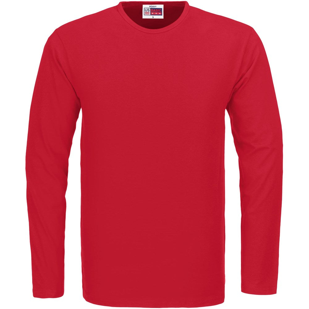 Mens Long Sleeve Portland T-Shirt RED
