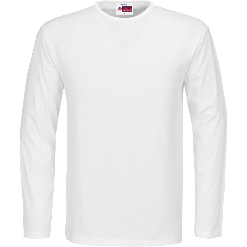 Mens Long Sleeve Portland T-Shirt WHITE