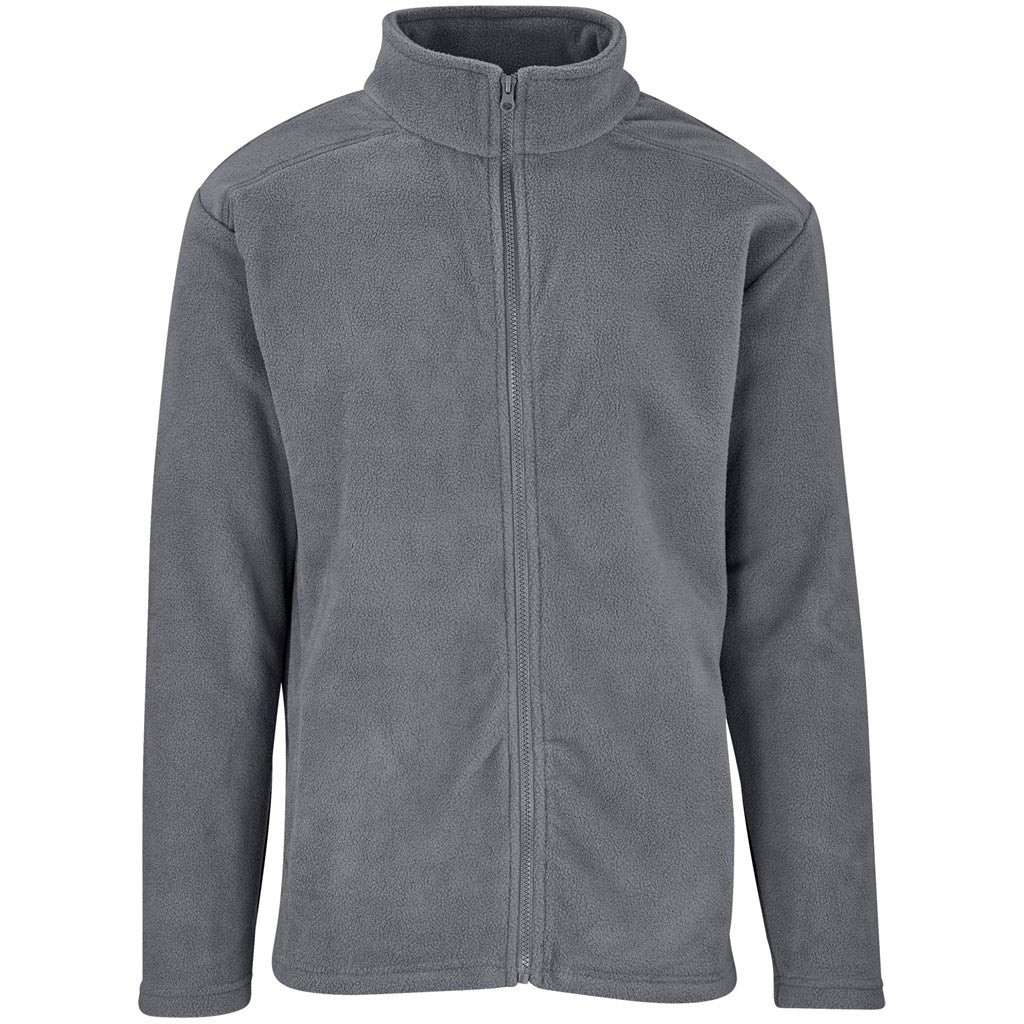 Mens Yukon Micro Fleece Jacket - Blue