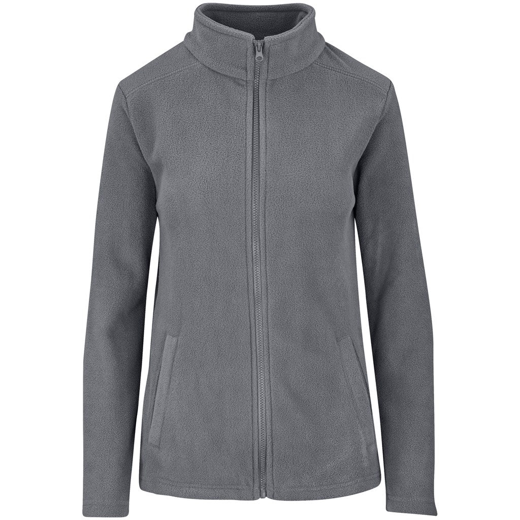 Ladies Yukon Micro Fleece Jacket GREY